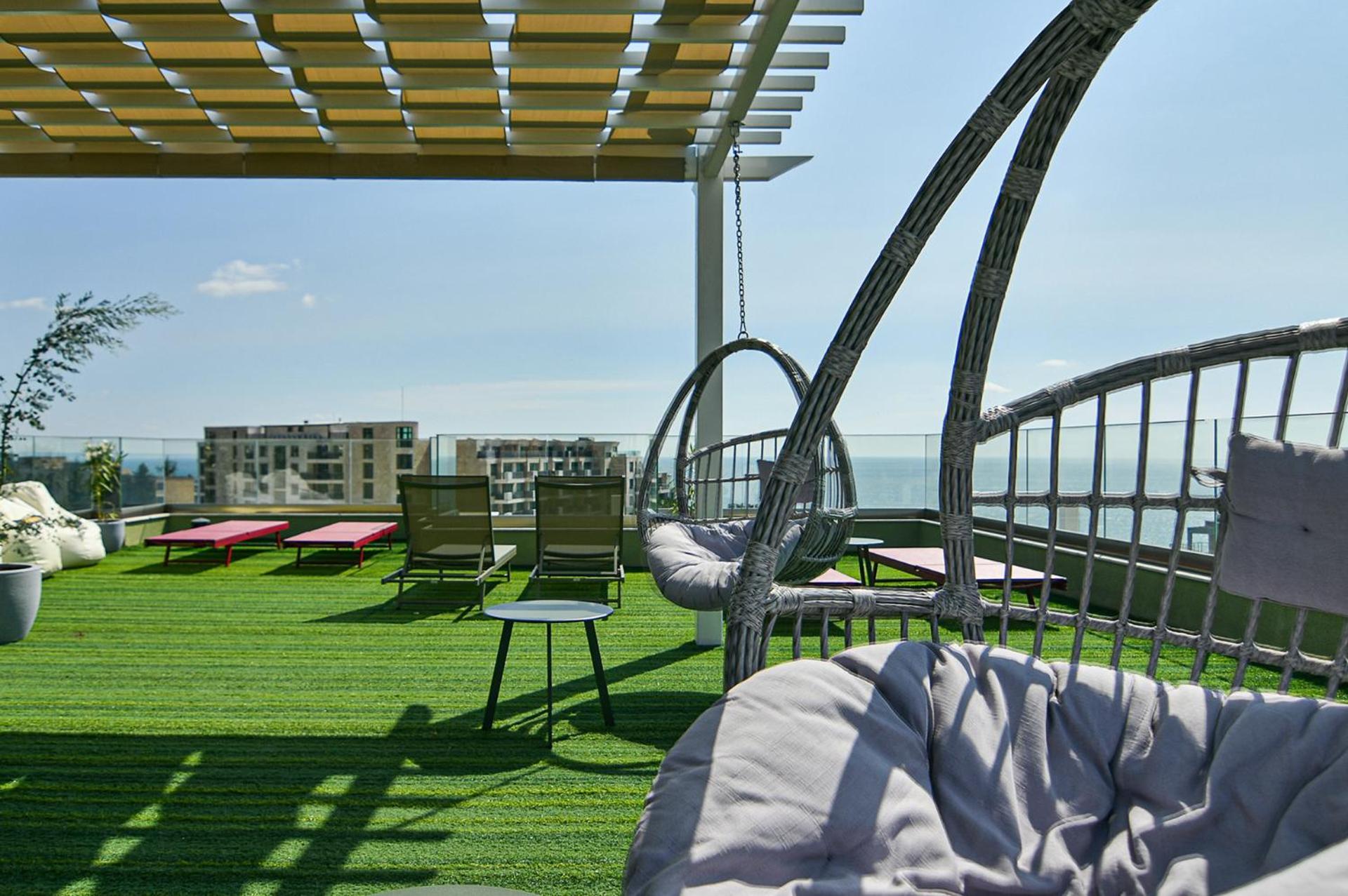 Sea Lounge Aparthotel Varna Bagian luar foto